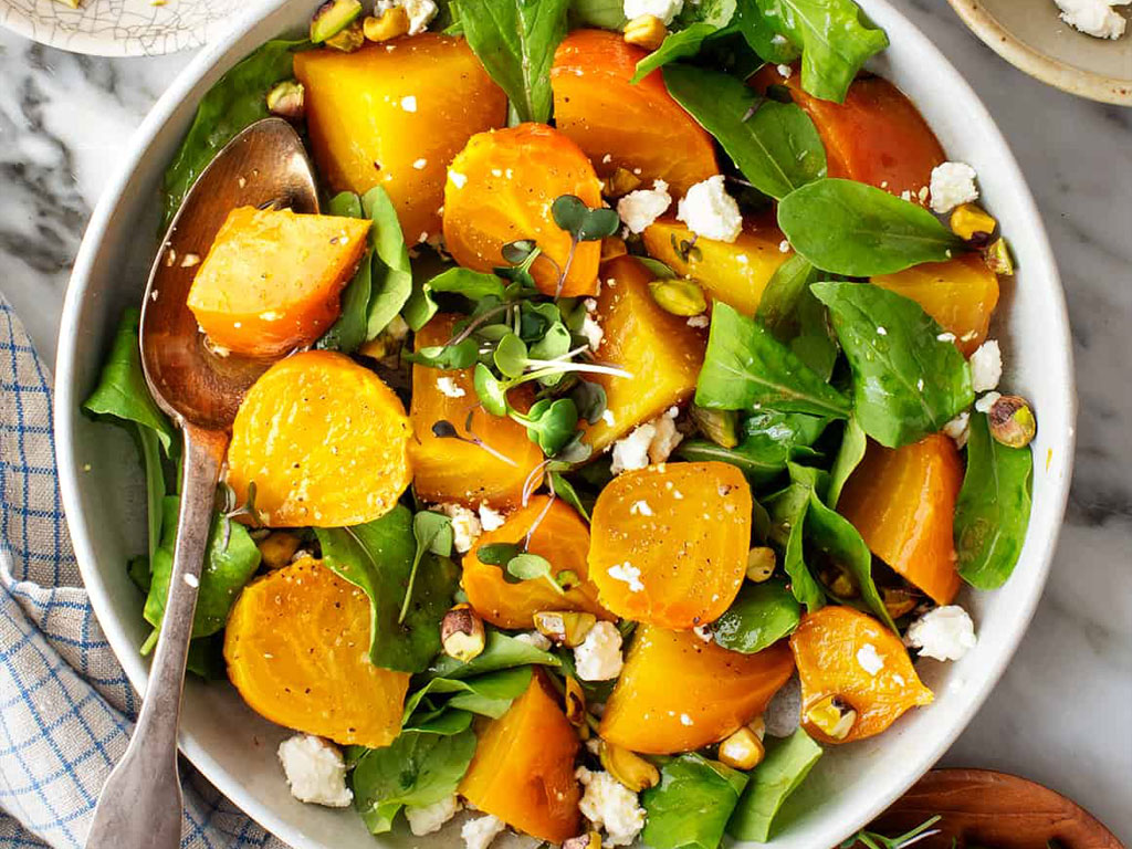 plate of salad